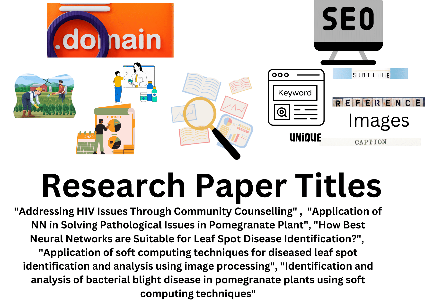 how to make a research title step by step